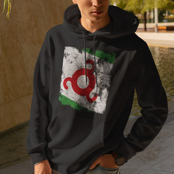 Ingushetia Flag Hoodie