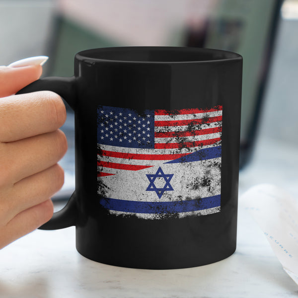 Israel USA Flag Mug