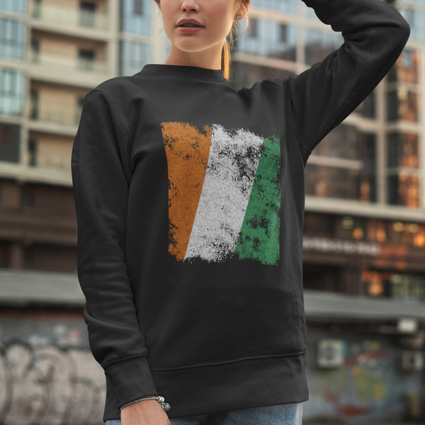 Ivory Coast Flag Sweatshirt