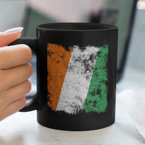 Ivory Coast Flag - Distressed Flag Mug