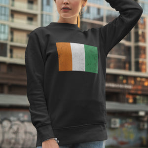 Ivory Coast Flag Sweatshirt