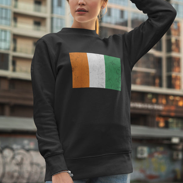 Ivory Coast Flag Sweatshirt