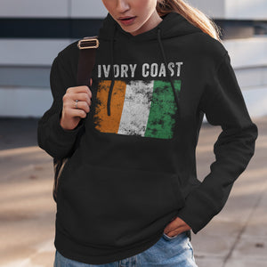 Ivory Coast Flag Hoodie
