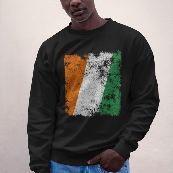 Ivory Coast Flag Sweatshirt