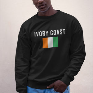 Ivory Coast Flag Sweatshirt