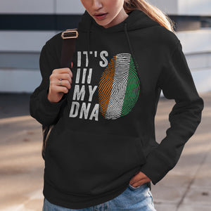 It's In My DNA - Ivory Coast Flag Hoodie