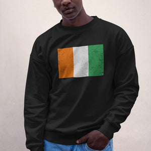 Ivory Coast Flag Sweatshirt