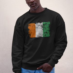 Ivory Coast Flag Sweatshirt