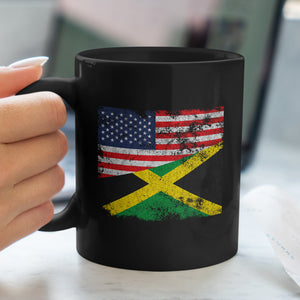 Jamaica USA Flag Mug