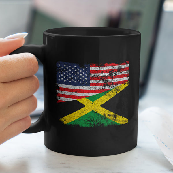 Jamaica USA Flag Mug