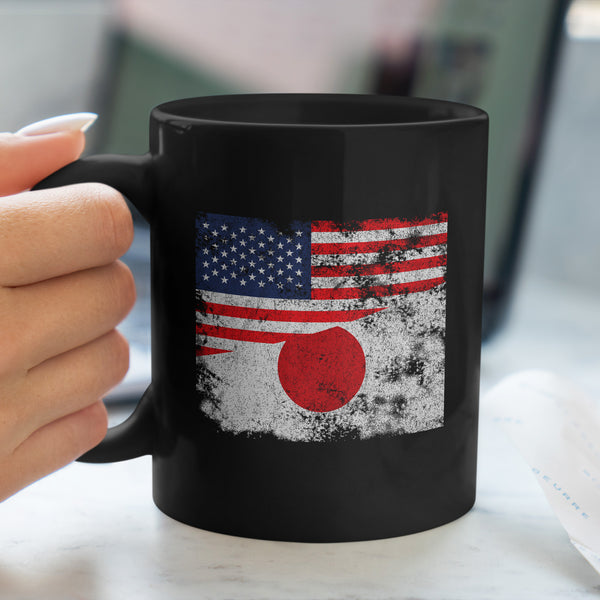 Japan USA Flag Mug