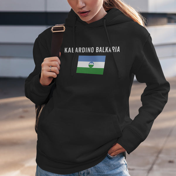 Kabardino Balkaria Flag Hoodie