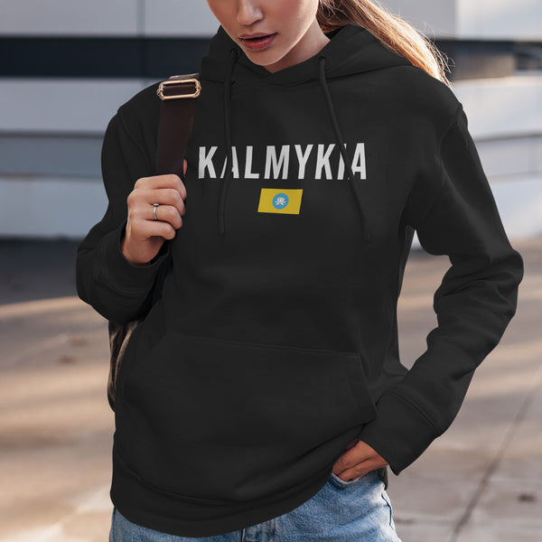 Kalmykia Flag Hoodie
