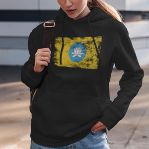 Kalmykia Flag Hoodie