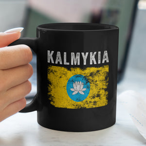 Kalmykia Flag Mug
