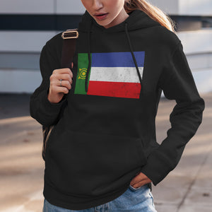 Khakassia Flag Hoodie