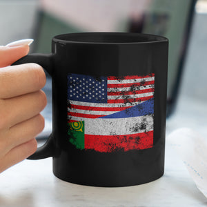 Khakassia USA Flag Mug