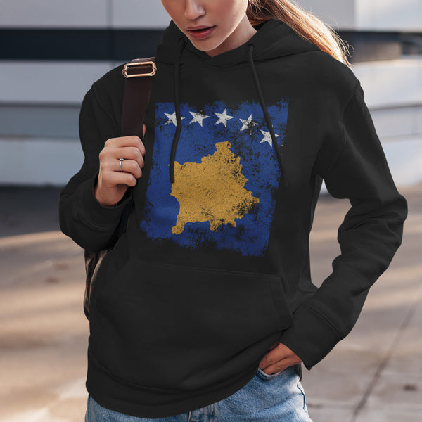 Kosovo Flag Hoodie