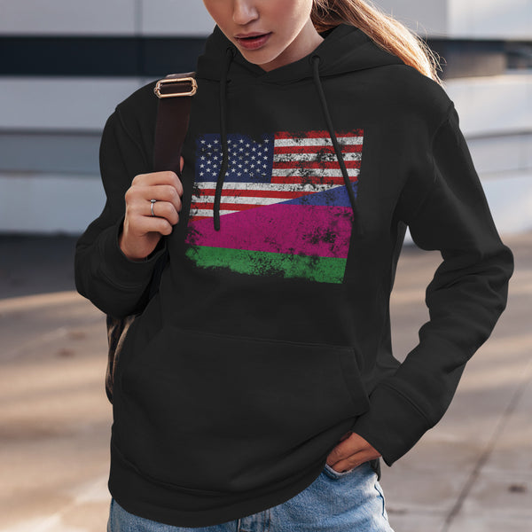 Kuban People's Republic USA Flag Hoodie