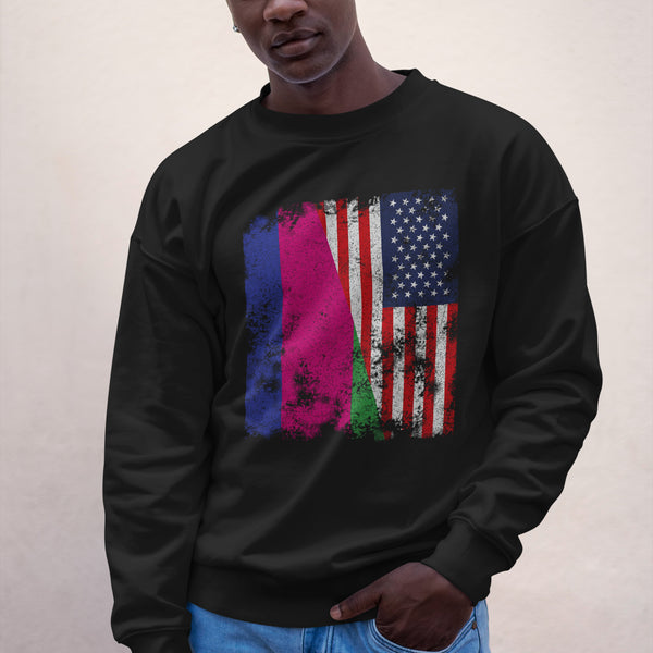 Kuban People's Republic USA Flag Sweatshirt