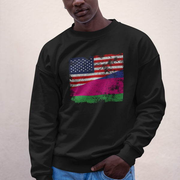 Kuban People's Republic USA Flag Sweatshirt