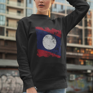 Laos Flag Sweatshirt