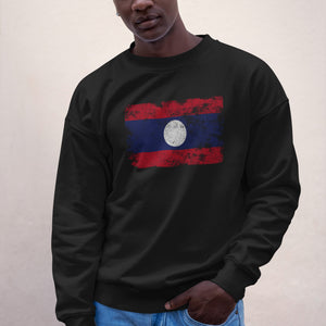 Laos Flag Sweatshirt