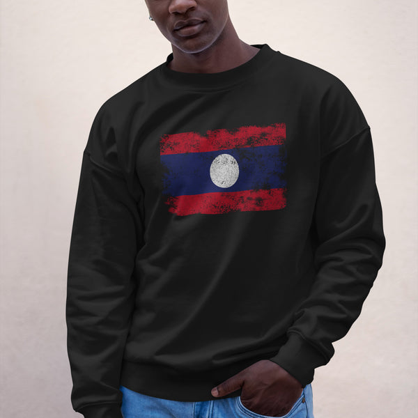 Laos Flag Sweatshirt