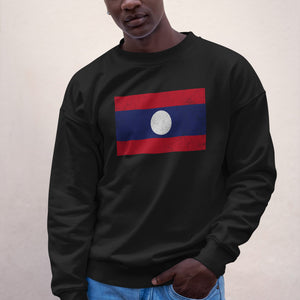 Laos Flag Sweatshirt
