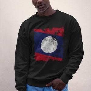 Laos Flag Sweatshirt
