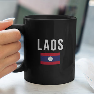 Laos Flag Mug