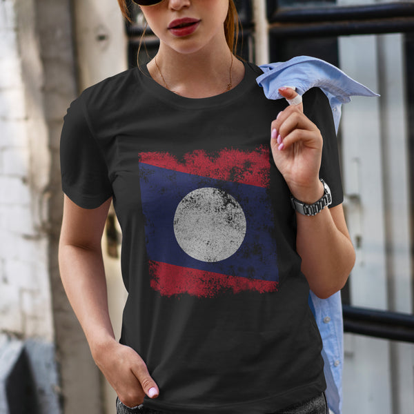Laos Flag T-Shirt