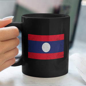 Laos Flag Mug