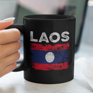 Laos Flag Mug