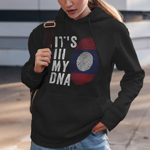 It's In My DNA - Laos Flag Hoodie