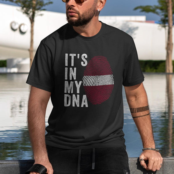 It's In My DNA - Latvia Flag T-Shirt