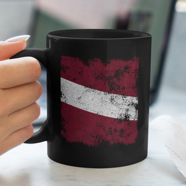Latvia Flag Mug