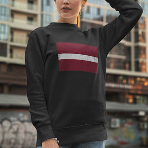 Latvia Flag Sweatshirt