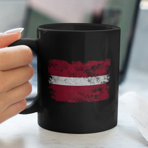 Latvia Flag Mug