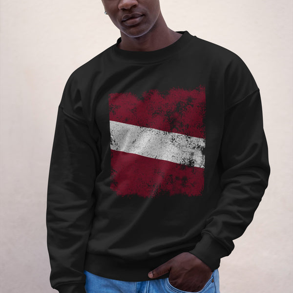 Latvia Flag Sweatshirt