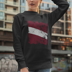 Latvia Flag Sweatshirt