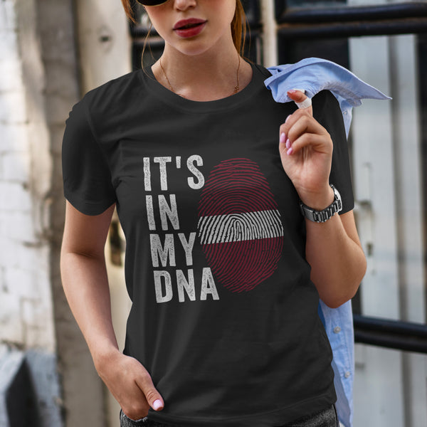 It's In My DNA - Latvia Flag T-Shirt