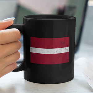 Latvia Flag Mug
