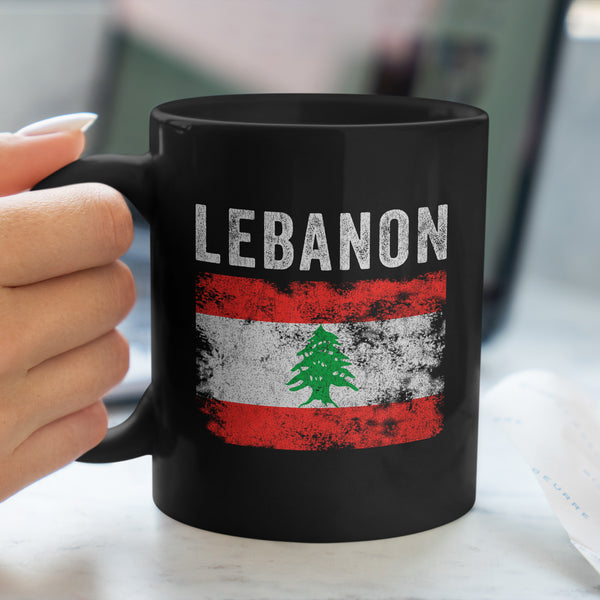 Lebanon Flag Mug