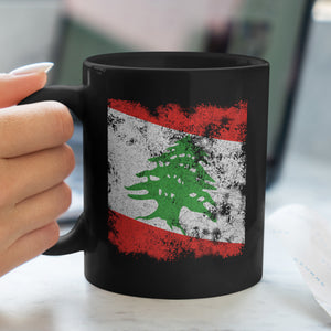 Lebanon Flag Mug