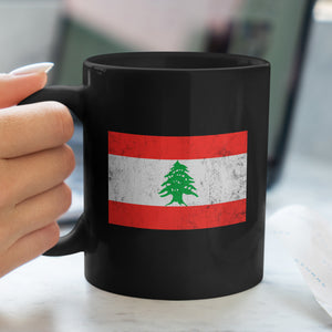Lebanon Flag Mug