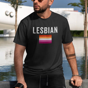 Lesbian Flag - LGBT+ T-Shirt