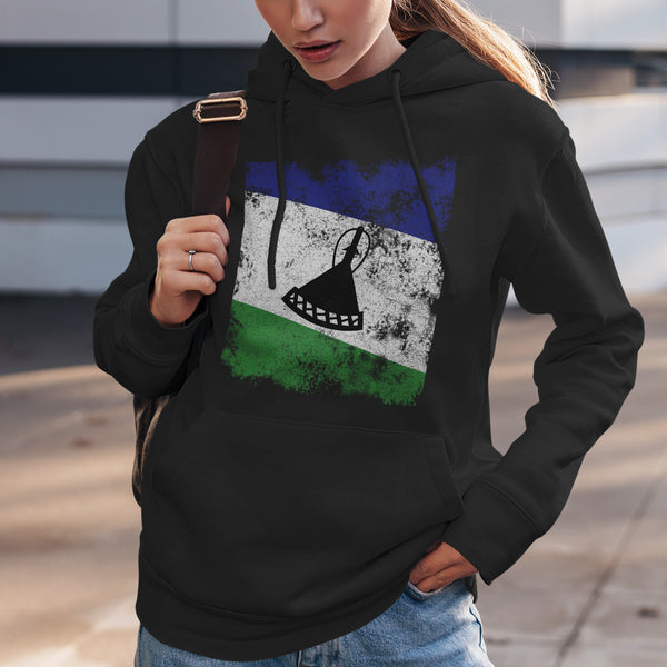 Lesotho Flag Hoodie