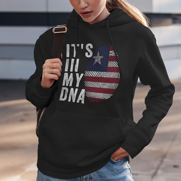 It's In My DNA - Liberia Flag Hoodie