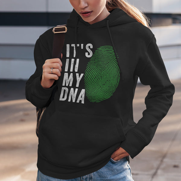 It's In My DNA - Libya 1977-2011 Flag Hoodie Black / S